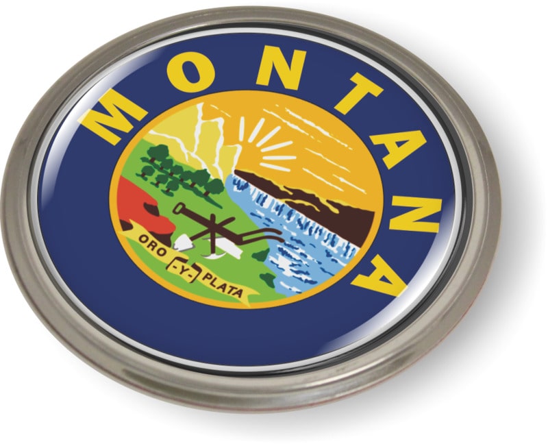 Montana - State Flag Emblem